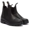 Image de Bottes Chelsea - Blundstone - 500/510 Classic - Cuir noir - Élastique plat - Hauteur moyenne