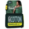 Image de Drap de sac - Sea to Summit - PREMIUM COTON - Bleu - Adulte - Camping