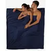 Image de Draps de voyage Sea to Summit Cotton Travel Double 185x185 cm bleu