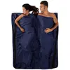 Image de Draps de voyage Sea to Silk Double 185x185 cm bleu