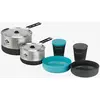Image de Set de cuisine Sea to Summit Sigma 2.2 acier noir bleu (7 unités)