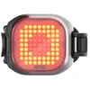 Image de Lampe arrière vélo Knog Blinder Square - Noir - 25 lumens - Rechargeable USB