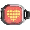 Image de Lampe arrière vélo Knog Blinder Love - Noir - Rechargeable USB - 25 lumens