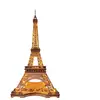 Image de Puzzle 3d en bois - modèle de la tour eiffel avec éclairage, diy décoration intérieure