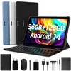 Image de Tablette Tactile 10.1 Pouces MAGCH Android 14 36Go+128Go Octa-Core 5G Wifi TYPC-C 8000mAh more accessoires-Gris
