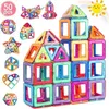 Image de Jeux de construction - GENOSSEN - 50 Pièces - Blocs magnétiques - Éducatif - Multicolore