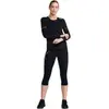 Image de T-shirt manches longues femme 2XU Aero Noir WR6564A-BLK-SRF