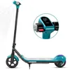 Image de Vankel Trottinette Électrique Enfant 6-14 Ans   12 km/h   Vert LED Display Bande lumineuse multicolore Cadeau Garçon/Fille