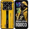 Image de OUKITEL WP60 5G Rugged Smartphone 36Go+512Go 72 10000mAh 108MP Téléphone Portable Incassable Android 15 Double SIM/NFC/GPS Jaune