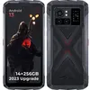 Image de Telephone Portable Incassable HOTWAV Cyber X 14Go+256Go Écran 678 FHD+ 10200mAh Smartphone Robuste Double SIM 4G/NFC/GPS Noir