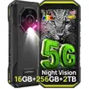 Image de Telephone Portable Incassable 5G OUKITEL WP66 36+512GB 11000mAh 6 6 FHD+ Smartphone Robuste 108MP Android 16 Dual SIM/NFC/GPS Noir