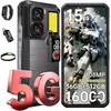 Image de OUKITEL WP300 5G Smartphone Robuste 36+512Go 6.8 16000mAh Telephone Portable Android15 108MP Modulaire Oreillette Dual SIM/NFC Noir