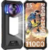 Image de OUKITEL WP53 Pro Telephone Portable Incassable 24Go+256Go 652 FHD+ 11000mAh 128dB 50MP Smartphone Incassable Double SIM/NFC Noir