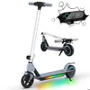 Image de Trottinette Electrique Enfant - Pliable - Roues 65 - Moteur 130W - Batterie 25Ah - Autonomie 5-8km - Vitesse Max 14km/h - Gris