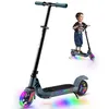 Image de Trottinette Electrique Enfant - Roues 55 - Moteur 110W - 25Ah - Autonomie 5-8km - Lumières De Roues - Hauteur Réglable - Gris