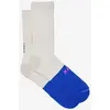 Image de Chaussettes MAAP Division Merino blanc bleu cobalt - S-M