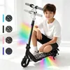 Image de Trottinette Électrique pour Enfants 6-12 Ans - 21.6V 3 Vitesses Pliable Frein Électronique Moteur Sans Balais noir