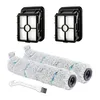 Image de Pièces de Rechange pour Bissell CrossWave Sans Fil Max 2554 Série 2554A Rouleaux de Brosses Multi-Surfaces 2787 Filtres 1866