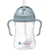 Image de Tasse pour enfants - B.BOX - Mug avec paille - Ergonomique - Volume 240 ml - Bleu