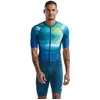 Image de Combinaison trifonction 2XU Aero - spring green/majol - Bleu - S