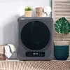 Image de Sèche-linge à gaz déchappement capacité 3 kg (jusqu’à 4kg)-830W Filtrage Multi 6 Programmes Prot. Surchauffe Murale - Classe C