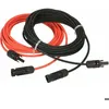 Image de Cable dextension de panneau solaire avec connecteur MC4 paire rouge + noire 14AWG 4 metres - RW
