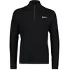 Image de Sous maillot 1/4 zip Mons Royale Cascade Merino Noir 100500-1171-001