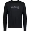 Image de T-shirt manches longues Mons Royale Yotei Noir 100685-1379-001