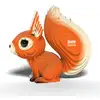 Image de Modèle 3d Graine_creative Eugy Ecureuil Multicolor
