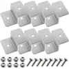 Image de Kit Supports de Fixation Panneaux Solaire Type Z avec Écrous et Boulons 1 Trou