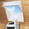 Image de Kit Calfeutrage Climatiseur Joint de Fenêtre pour Climatiseur Mobile avec Nécessite Aucun Perçage 2 x 190 cm