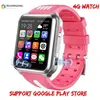 Image de Montre connectée Smart 4G caméra à distance GPS WI FI traceur chercheur enfant étudiant Google Play - Type Pink-Added 16GB Card