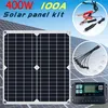 Image de Kit Panneau Solaire 400 Watts 100A 12V Chargeur de Batterie avec Contrôleur Caravane Bateau