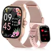Image de Montre Connectée Femme avec Appel Bluetooth - 201 ECG Smartwatch de Fitness 20+ Modes Sportifs - IP67 Étanche pour Android iOS