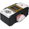 Image de Mélangeur de cartes automatique - BEIJIYI - Noir - Électronique - Fonctionne sur batterie - 2 jeux de cartes