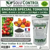 Image de 500 g Engrais Spécial Tomates Aubergines Poivrons Piments - SoluControl - Formulation haute qualité Organo-Minerale - UAB