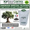 Image de ENGRAIS Spécial OLIVIER 3 kg - SoluControl - Formulation haute qualité Organo-Minerale - Utilisable en Agriculture BIOLOGIQUE