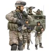 Image de Figurines US infantry et équipage de blindé en Irak 2009 - TRUMPETER - Set de 6 - 187 pièces