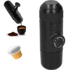 Image de Mini machine à café portable - ESTINK - Nespresso - 15 bar - Noir - Capsules