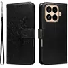 Image de Coque XIAOMI 15T Pro Étui portefeuille en simili-cuir à rabat - Noir multicolore HOUSSE TREE