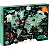 Image de Mudpuppy Puzzle Carte Du Monde - Puzzle Familial 1000 Pièces