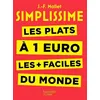 Image de Les Plats Ã 1 Euro Les Plus Faciles Du Monde en occasion ou reconditionné