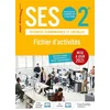 Image de SES, sciences économiques et sociales, 2de : fichier d'activités galy, marjorie en occasion ou reconditionné