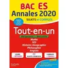 Image de Tout-En-Un Tle Es - Sujets Et CorrigÃ©s - Edition 2020 en occasion ou reconditionné