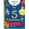Image de 5 Histoires - Le Roi Lion, La Belle Et La BÃªte, Aladdin, Le Livre De La Jungle, Toy Story - Cp en occasion ou reconditionné