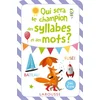 Image de Qui sera le champion des syllabes et des mots ? : dà s 5 ans COLLECTIF en occasion ou reconditionné