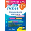 Image de Enseignements communs terminale : les 220 fiches : nouveau bac Collectif en occasion ou reconditionné