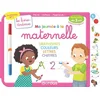 Image de Ma journée à la maternelle : graphisme, couleurs, lettres, chiffres, dès 3 ans : j'écris, j'efface, hudrisier, cécile en occasion ou reconditionné