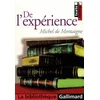 Image de De l'expérience, chapitre 13 du livre III des Essais Michel de Montaigne en occasion ou reconditionné
