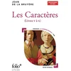 Image de Les caractères, livres V à X : programme du bac Jean de La Bruyère en occasion ou reconditionné